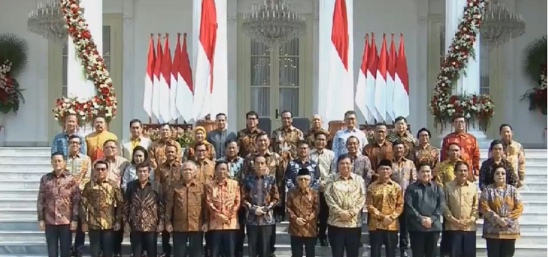 Ini Susunan Kabinet Kerja Jilid 2