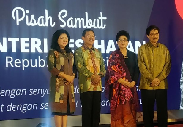 Pisah Sambut Kementerian Kesehatan, Nila Moeloek: Hari Ini Saya Sudah Bebas