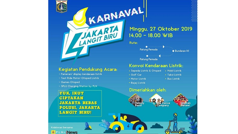 Ada Karnaval Jakarta Langit Biru, Transjakarta Alihkan Rute