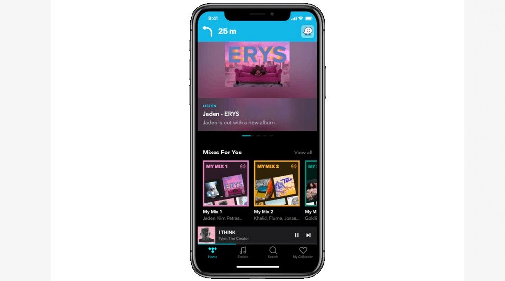 Waze Kini Didukung Layanan Music Streaming Tidal