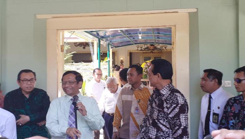 Mundur dari Ketua Parampara Praja, Mahfud MD: Saya Merasakan Keistimewaan