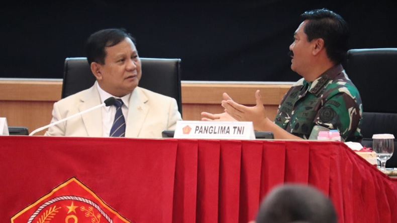 Menhan Prabowo dan Panglima TNI Bertekad Wujudkan Postur Pertahanan Negara Andal