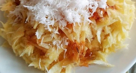 Legitnya Kue Sawut Singkong, Jajanan Khas Yogyakarta yang Bikin Ketagihan