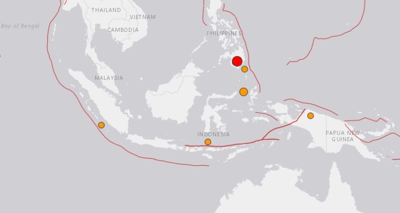Filipina Diguncang Gempa Lagi, Kali Ini Bermagnitudo 6,5