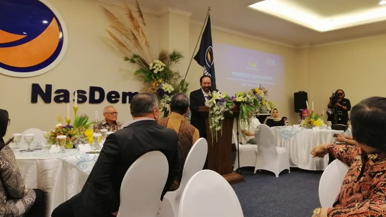 Tepis Nasdem Bakal Oposisi, Surya Paloh: Tidak Ada Gap Sedikit pun dengan Jokowi