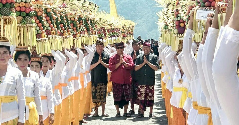 Jumlah Wisman ke Festival Ulun Danu Beratan 2019 Lampaui Target