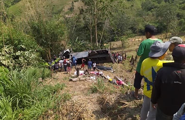 Truk Terjun ke Jurang di Filipina, Tewaskan 19 Orang