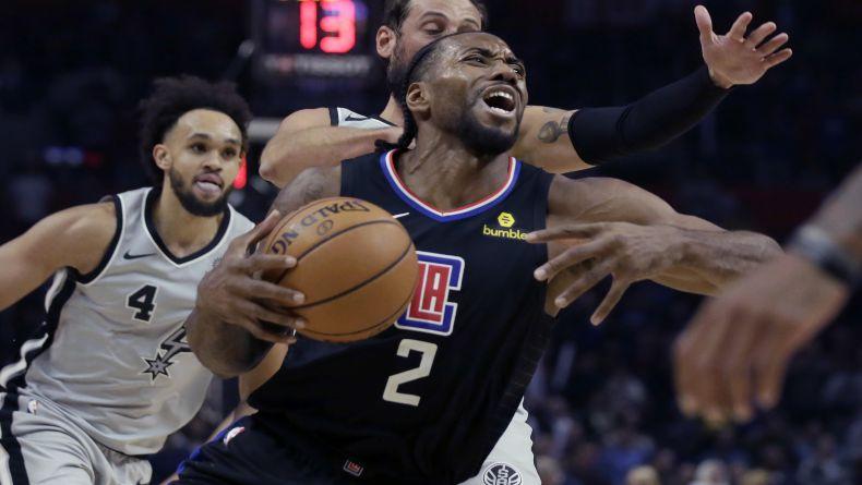 Aksi Menawan Kawhi Leonard Bawa LA Clippers Beri Kekalahan Perdana untuk Spurs