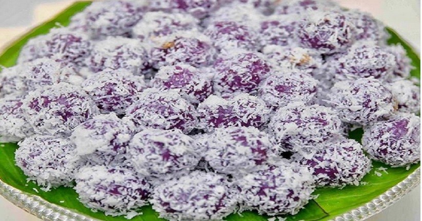 Inspirasi Camilan untuk Weekend, Yuk Bikin Klepon Ubi Ungu Isi Gula Merah