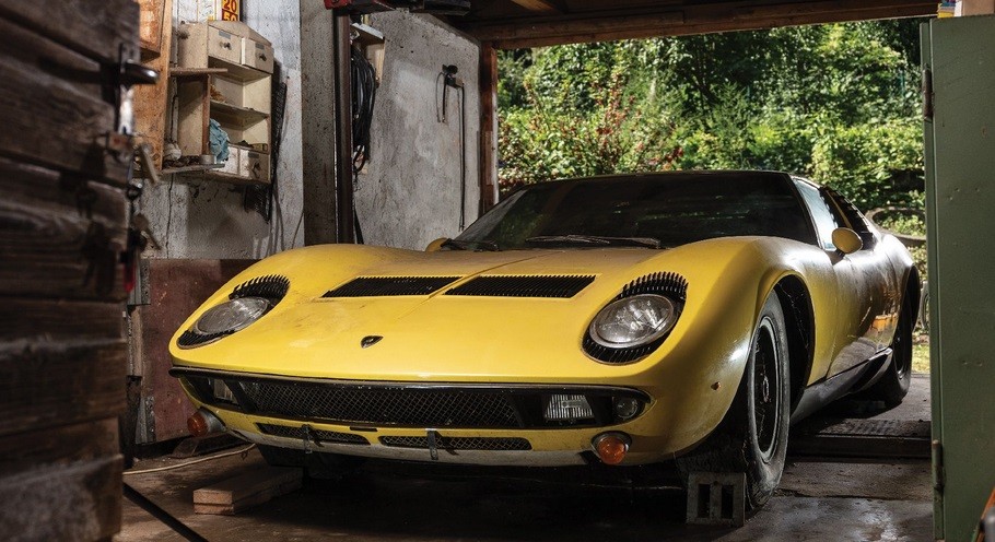  Tersimpan Lama di Gudang, Lamborghini Miura Dilelang Rp22,5 Miliar
