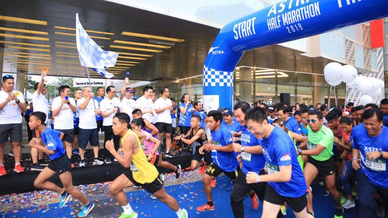 Perebutkan Total Hadiah Rp100 Juta, Astra Half Marathon Digelar