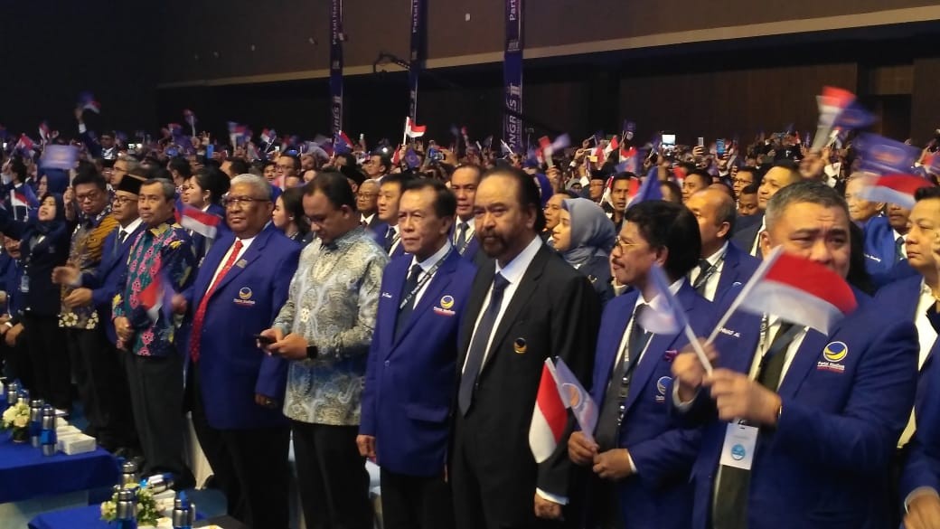 Beri Sambutan di Kongres, Anies Kenang Saat Ikut Serta Bacakan Deklarasi Nasdem