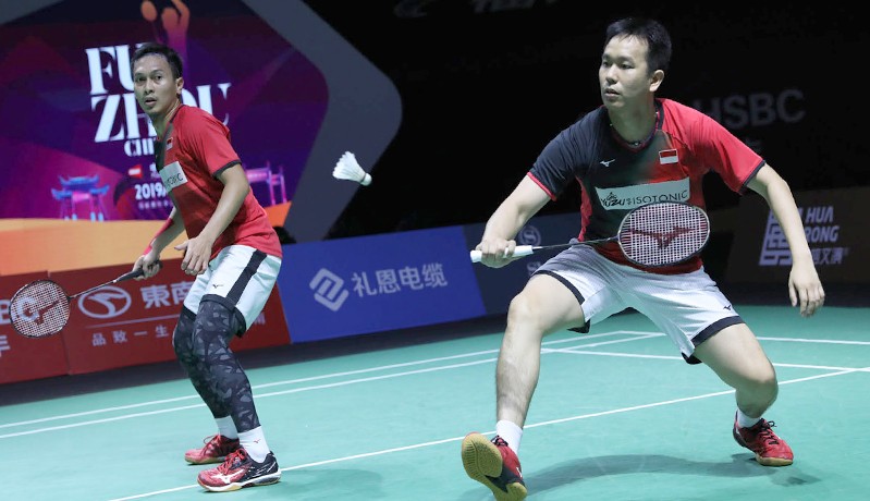 Hasil Fuzhou China Open 2019: Ahsan/Hendra Terhenti di Babak Perempat Final