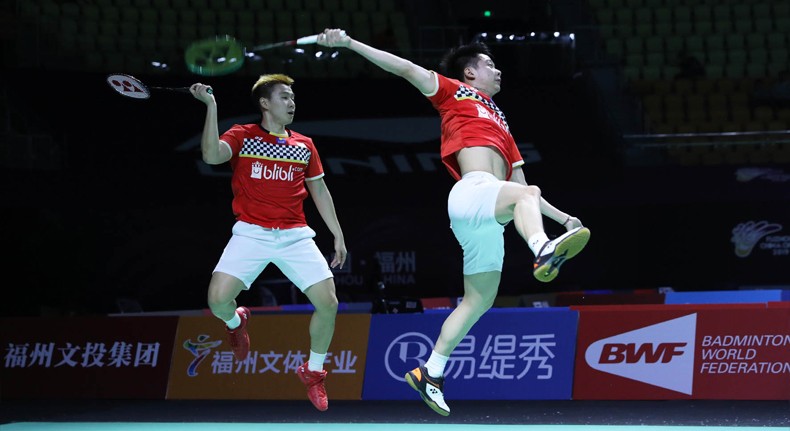 Selain Kevin/Marcus, Ini Ganda Putra Terlama Duduk di Peringkat 1 Dunia