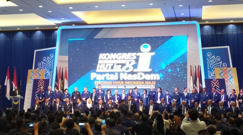 Surya Paloh Jadi Ketua Umum Lagi, Ini Susunan Pengurus DPP Partai NasDem 2019-2024