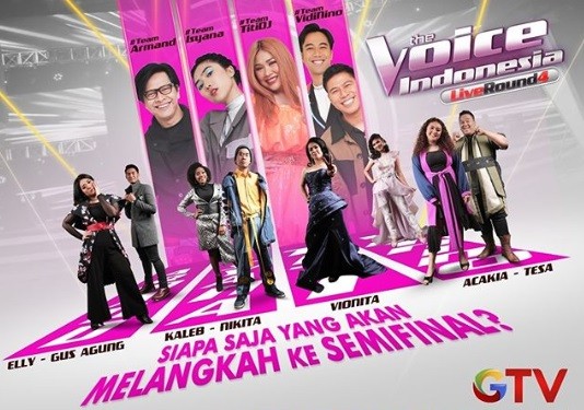 Menuju Semifinal The Voice Indonesia 2019, 7 Kontestan Siap Berjuang di Live Round 4