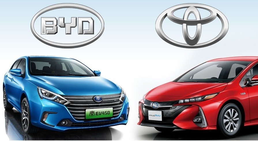 Kembangkan Kendaraan Listrik, Toyota dan BYD Bikin Perusahaan Patungan