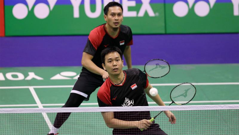Menangi Derbi Indonesia, Ahsan/Hendra Beri Saran untuk Wahyu/Ade