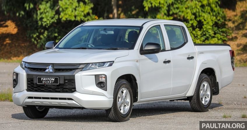 Mitsubishi Rilis Varian Triton Termurah di Malaysia, Bentuknya Lebih Ceper