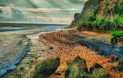 Spot Terbaik Menikmati Sunset di Gunungkidul, Ada Tebing Karst Watunene yang Eksotis