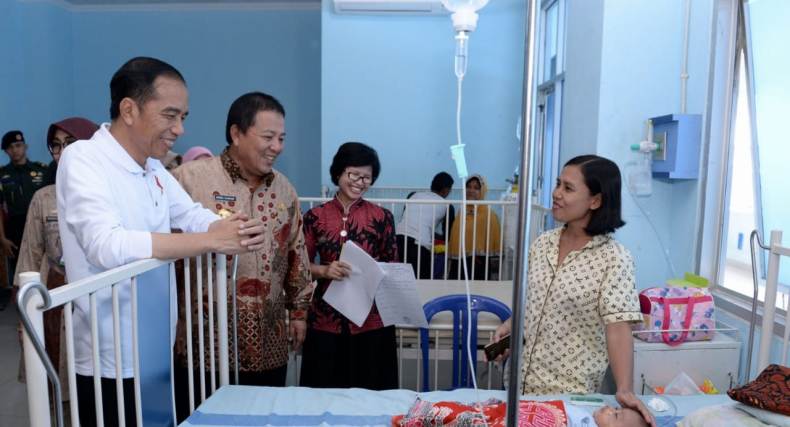 Tak Diagendakan, Jokowi Sidak Pelayanan BPJS Kesehatan di RSUD Abdul Moeloek Lampung