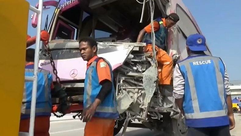 Ini Identitas 4 Korban Tewas Kecelakaan Tol Gempol Pasuruan