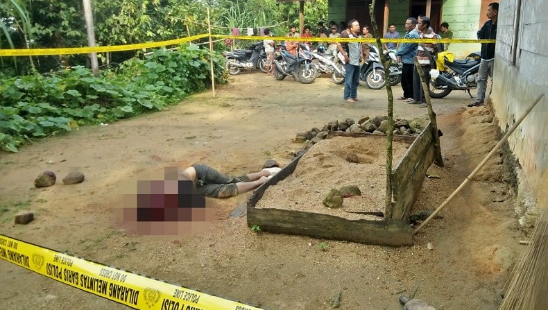 Adu Mulut, Adik Bunuh Kakak Kandung di Tapanuli Utara