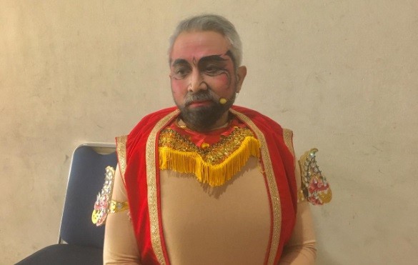 Pertama Kali Pentas Wayang Orang, Lukman Sardi Mengaku Gugup