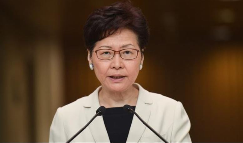 Pemimpin Hong Kong Carrie Lam Tak Akan Toleransi Demonstrasi Rusuh Lagi