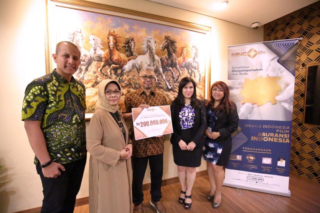 Penuhi Janji, MNC Life Bayarkan Death Claim Rp200 Juta