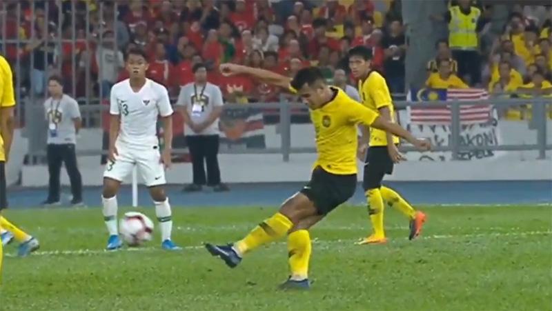Babak I: Timnas Indonesia Tertinggal 0-1 dari Malaysia