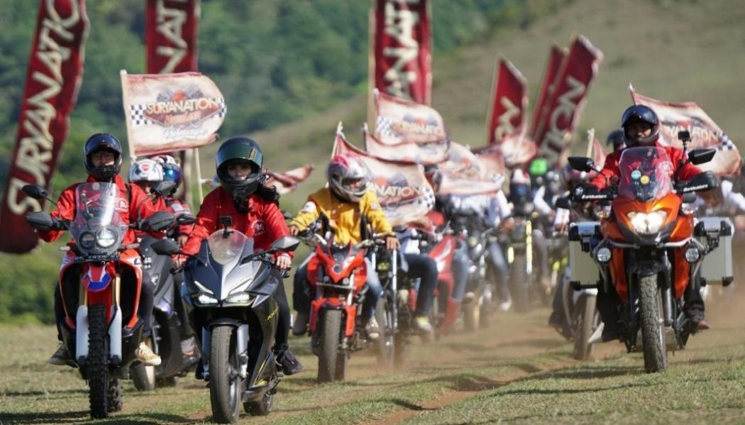 Touring Suryanation, 3.000 Bikers Padati Sulawesi Selatan