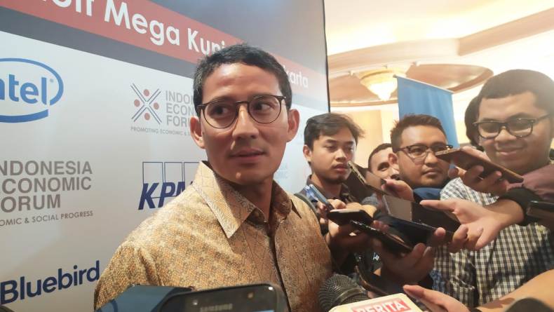 Sandiaga Berharap Perhelatan Balapan Mobil Formula E Buka Peluang bagi UMKM
