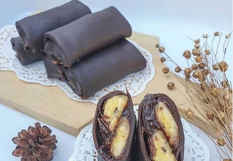 Cicipi Camilan Dadar Gulung Pisang Cokelat, Legitnya Bikin Ketagihan