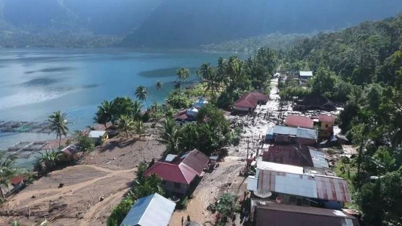 Banjir Bandang Terjang Nagari Tanjung Sani Agam, 2 Rumah Hanyut 12 Lainnya Rusak