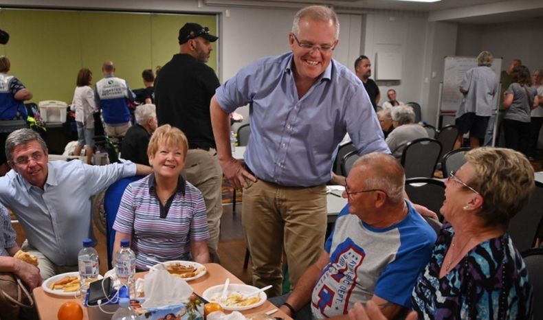 PM Scott Morrison Sebut Karhutla Australia Bukan karena Pemanasan Global