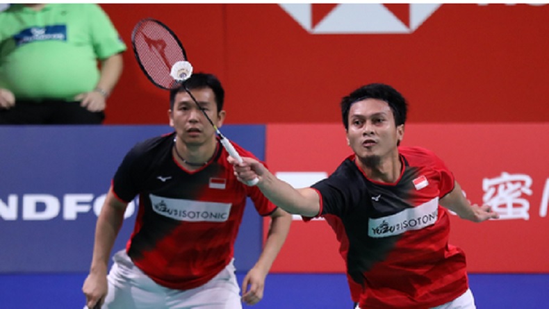 Ahsan/Hendra ke Final BWF World Tour Finals 2019 usai Libas Duo Taiwan