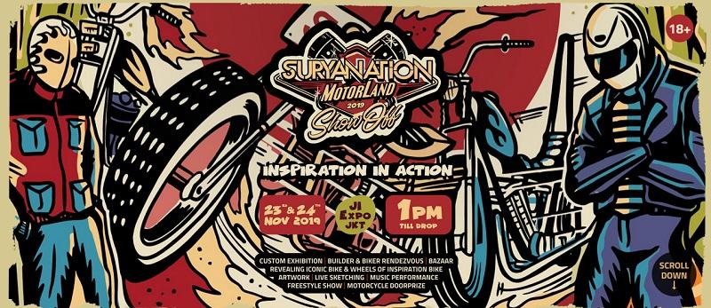 Suryanation Motorland Show Off Digelar 2 Hari, Berbagai Kemeriahan Disiapkan