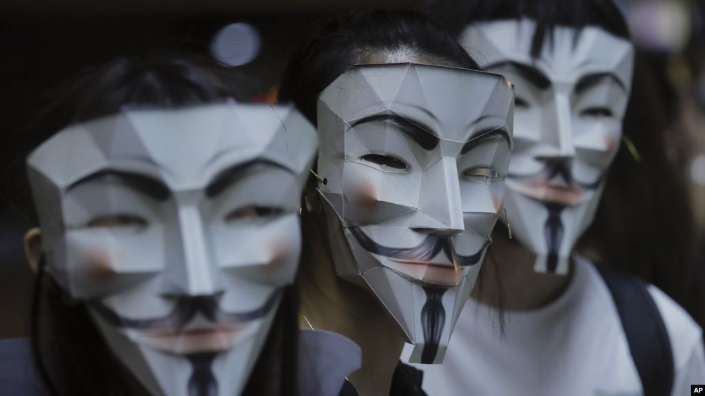 Hong Kong Terapkan Lagi Larangan Demonstran Bertopeng dan Pakai Penutup Wajah