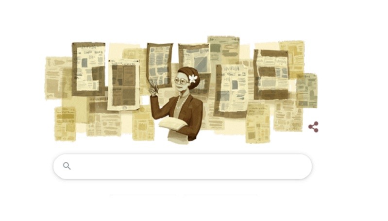 Google Doodle Hari Ini Tampilkan Sosok Wartawati Senior Ani Idrus