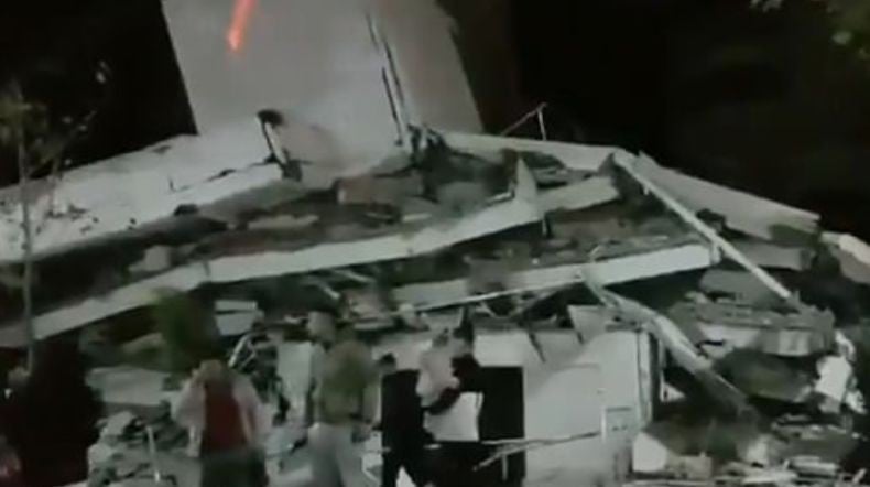 Gempa Bumi Bermagnitudo 6,4 Guncang Albania, Banyak Bangunan Runtuh
