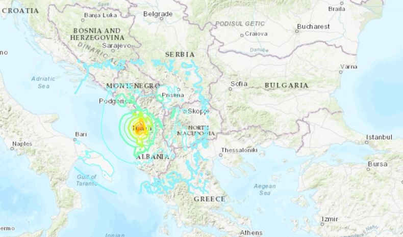 Gempa M6,4 Guncang Albania, Pria Tewas Loncat dari Gedung karena Panik