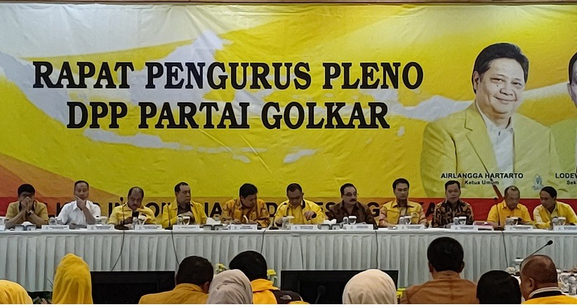 Bamsoet Absen Lagi dalam Rapat Pleno Partai Golkar