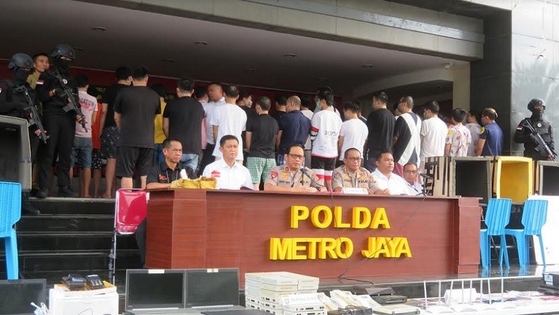 Sindikat Penipuan Online Asal China Keruk Keuntungan Rp36 Miliar