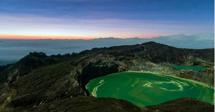 Keindahan Danau Kelimutu di Flores, Danau Kawahnya Unik Berwarna-warni