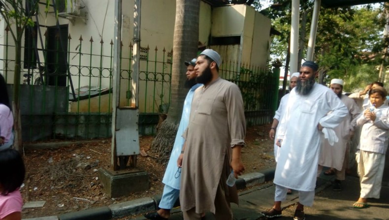 Peserta Reuni Akbar 212 Mulai Berdatangan