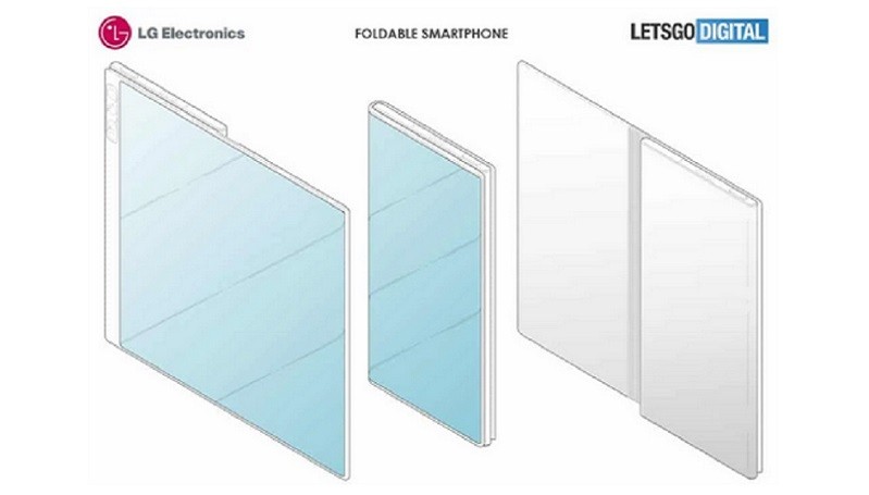 Desain Ponsel Layar Lipat LG Mirip Huawei Mate X