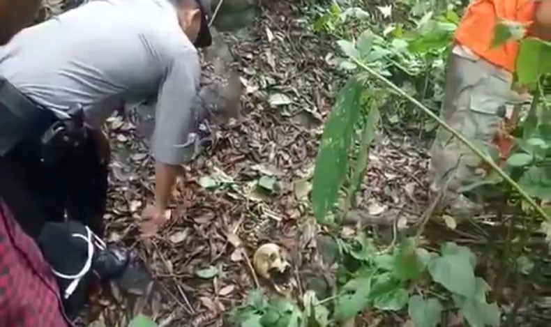 Kerangka Manusia Ditemukan di Hutan Cisarua, Korban Pakai Gelang Persib dan Doraemon