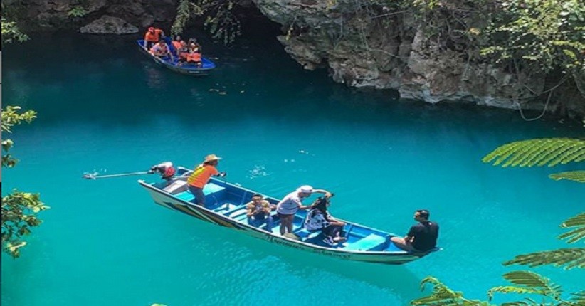 Keseruan Menjelajahi Amazon di Sungai Maron Pacitan, Airnya Jernih Bisa Memancing