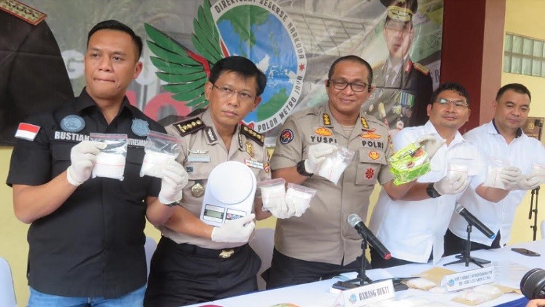 Kurir Narkoba Jaringan Palembang Ditembak Mati Polda Metro